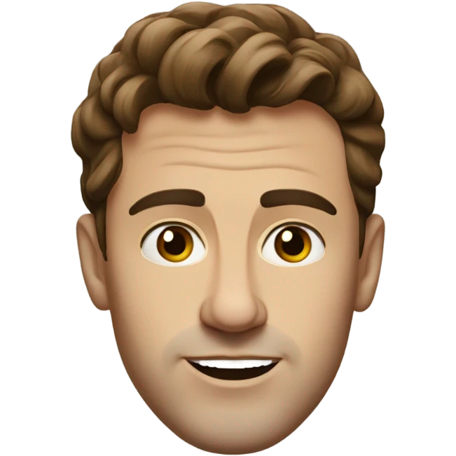 Paul mescal realistic portrait brown hair emoji
