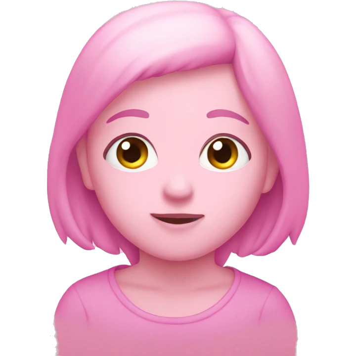 Pink soft  emoji