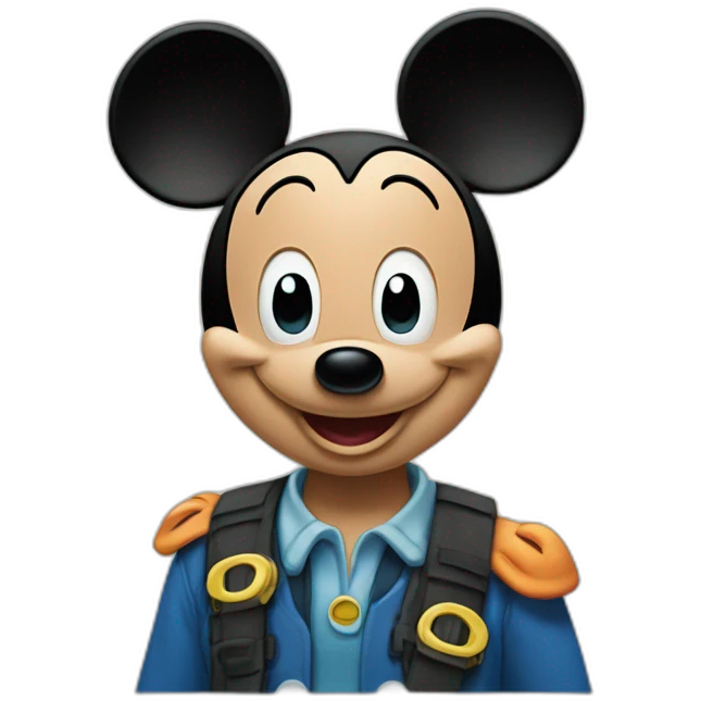Mickey Mouse Nemo emoji