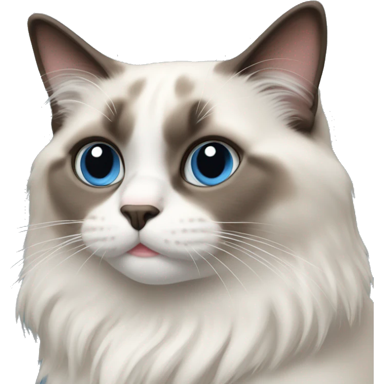 Ragdoll cat emoji