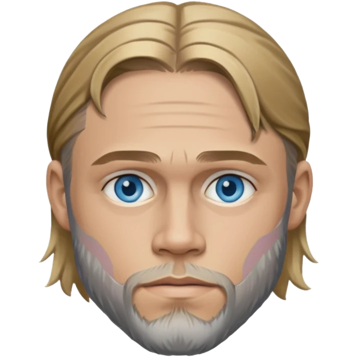 Charlie Hunnam with blue eyes emoji