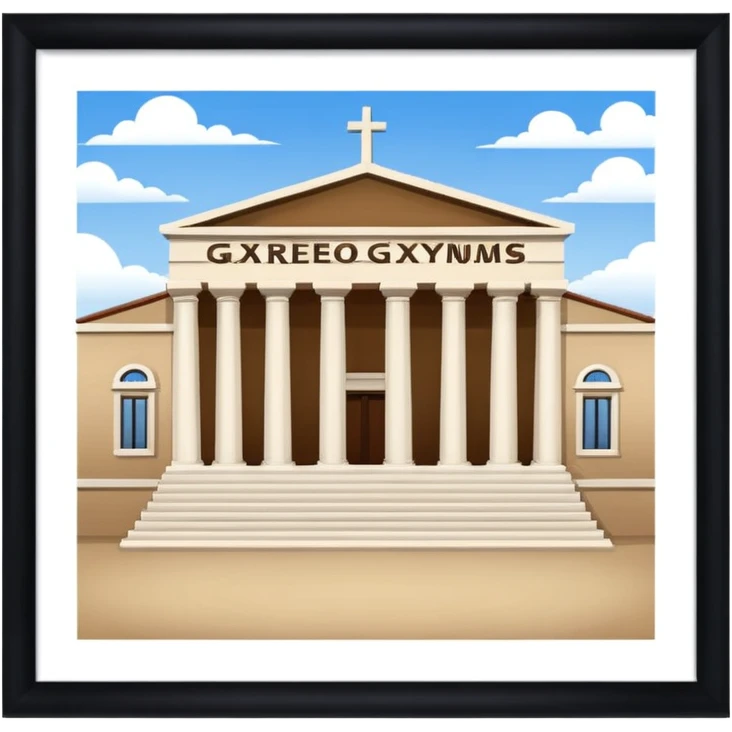 greek gymnasium emoji