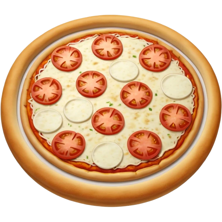 make me a Margherita Maxi Pizza with base, tomato sauce and mozzarella emoji