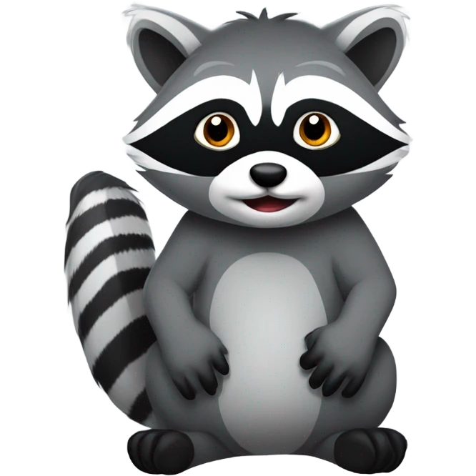 Raccoon emoji
