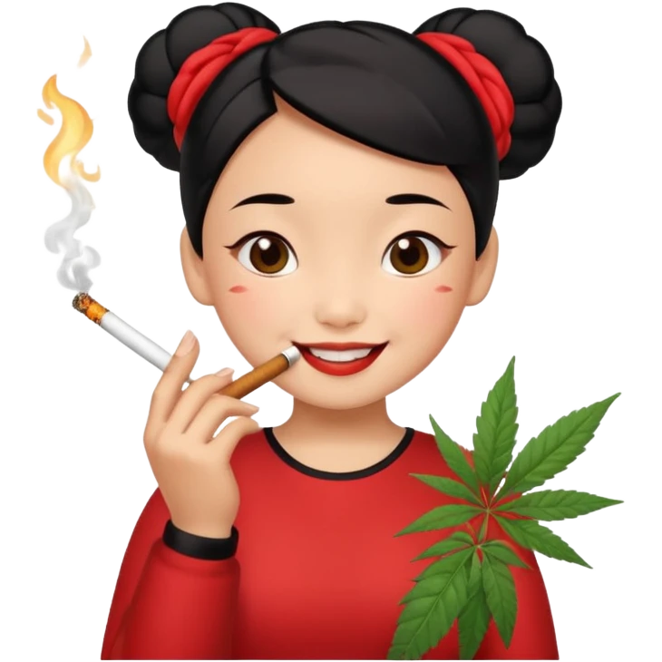 make pucca smoke weed emoji
