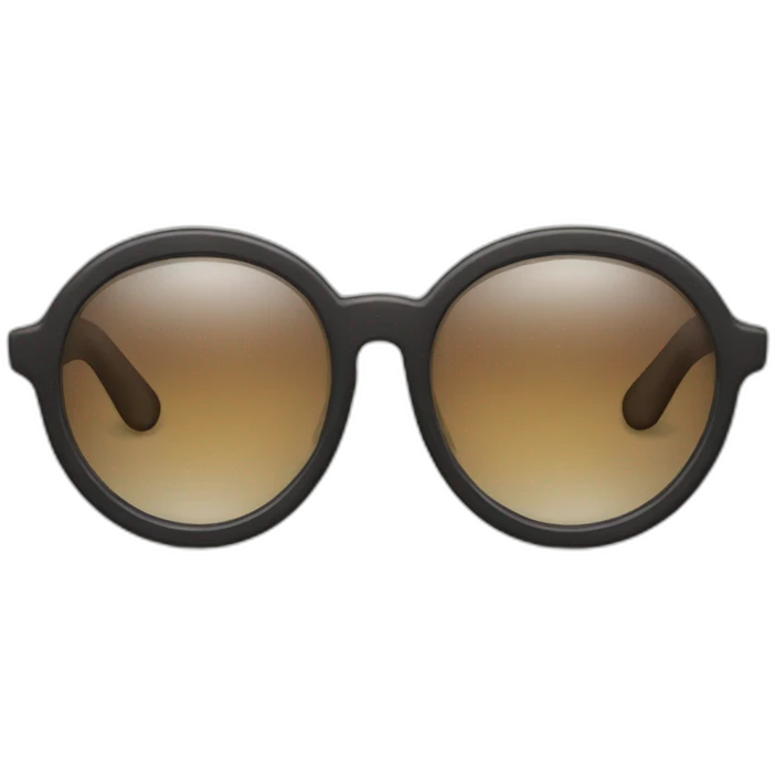 Lunettes emoji