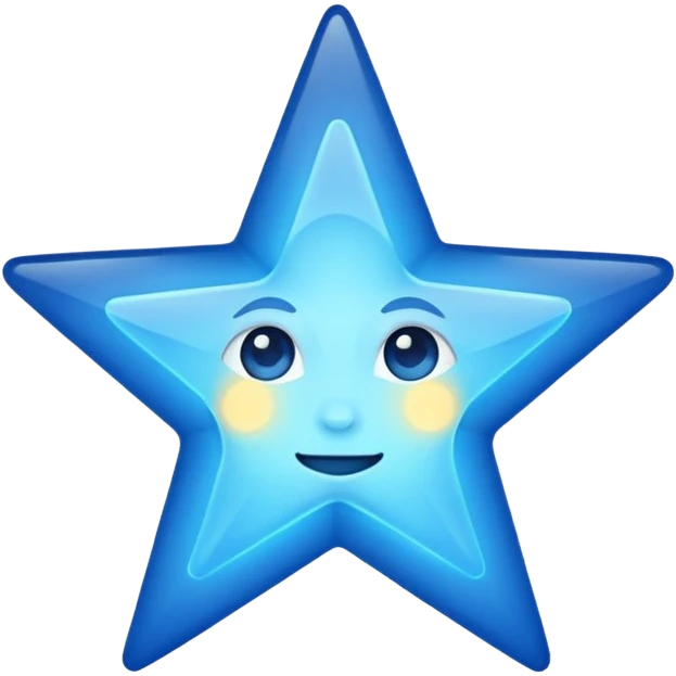 Blue star emoji