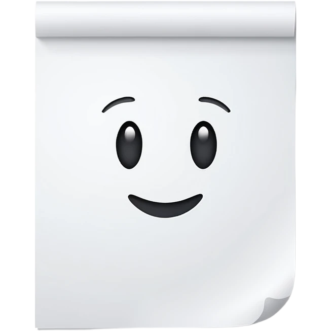 paper with test emoji