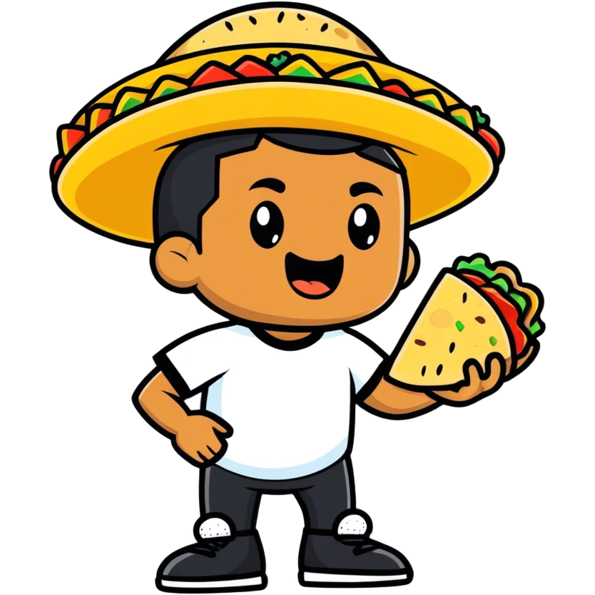 Fernando tatis jr eating a taco emoji