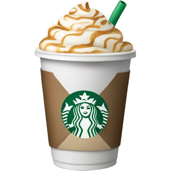 Starbucks coffee cup emoji