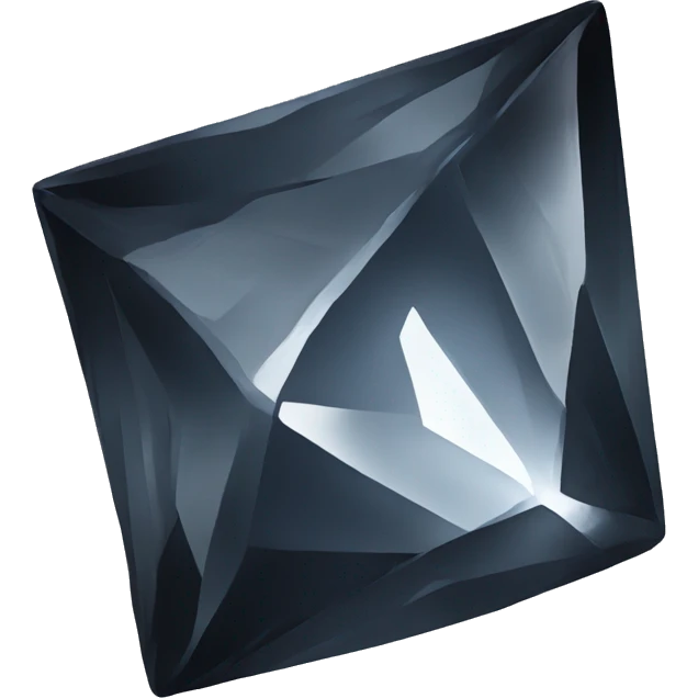 Black daimond emoji