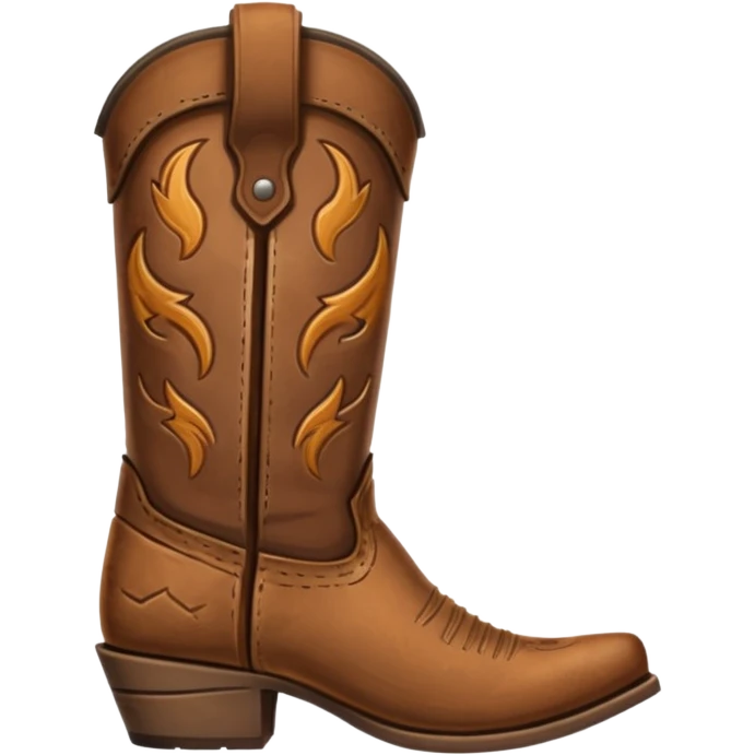Cowboy boot emoji