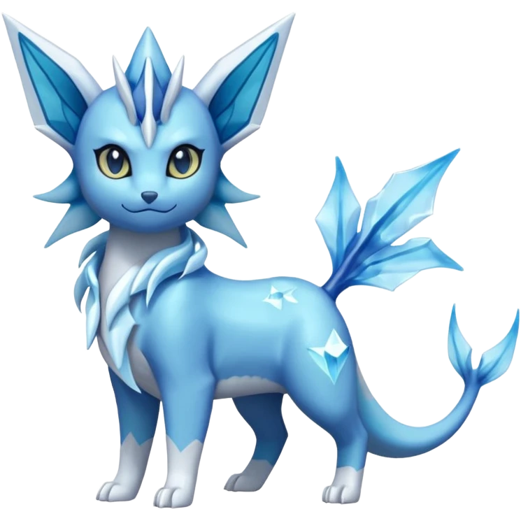 Vaporeon-Glaceon-Suicune-Amaura-Dialga-fusion emoji