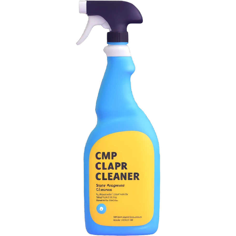 spray bottle cleaner emoji