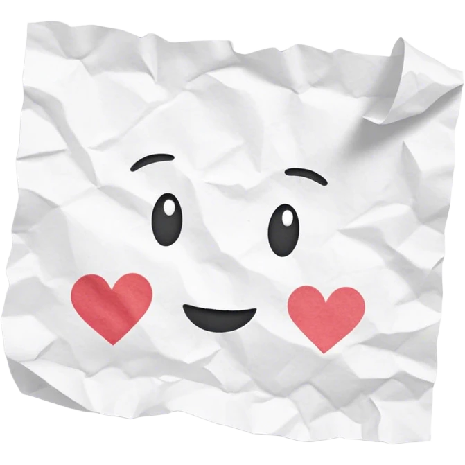 paper that says Bonjour Miss emoji