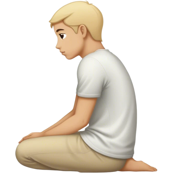 slouching back emoji