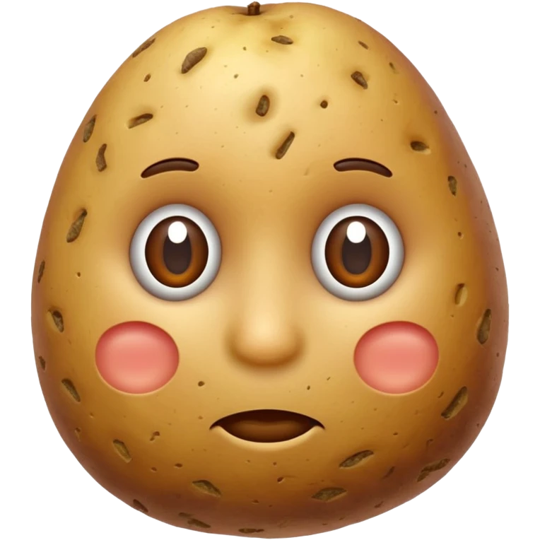 plain potato emoji