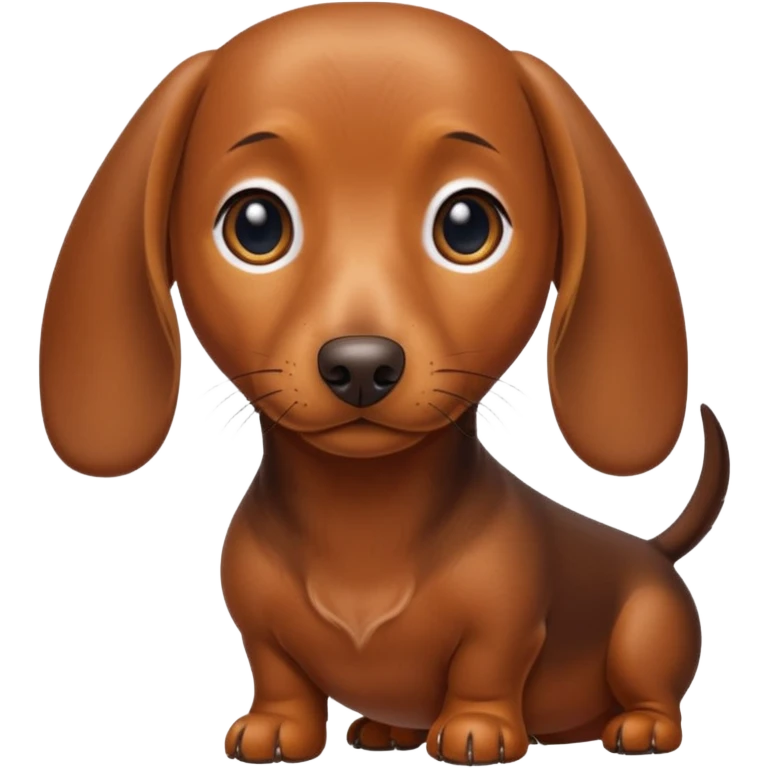 Perro salchicha  emoji