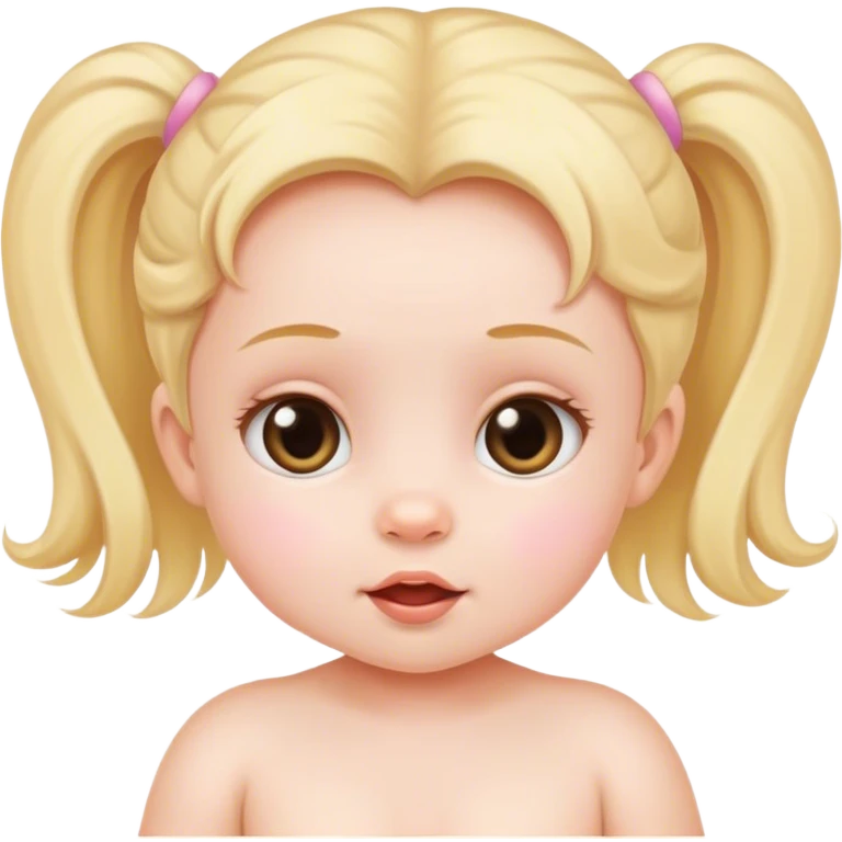 Baby girl emoji