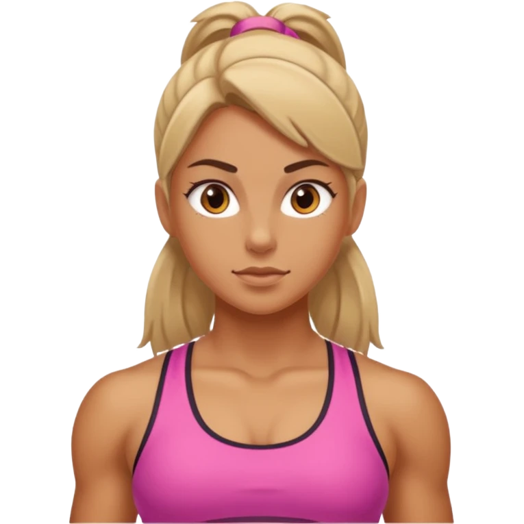 Gym girl emoji