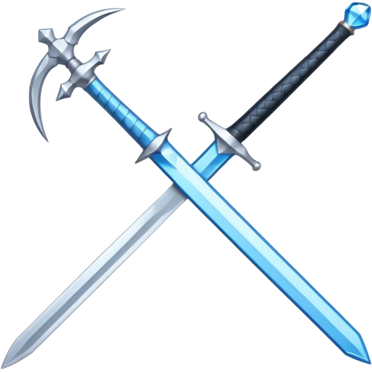 Minecraft diamond sword  emoji