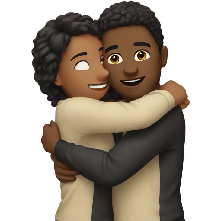 2 besties hugging emoji