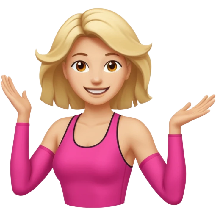j'ai besoin d'un emoji qui encourage les femme a faire le sport emoji