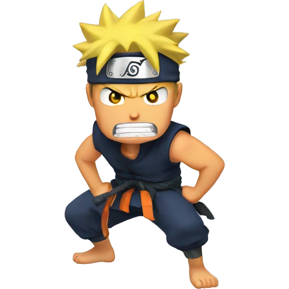 Naruto angry  emoji