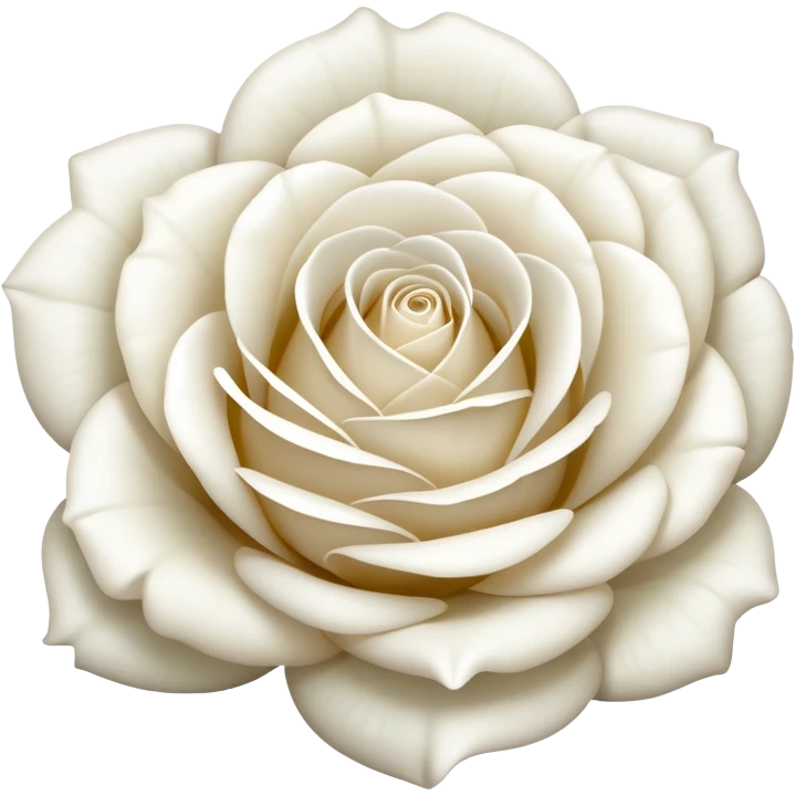 White rose emoji