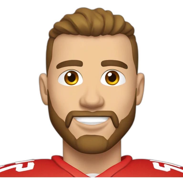 Travis kelce - footballer emoji