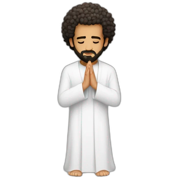 Mohamed Salah praying emoji