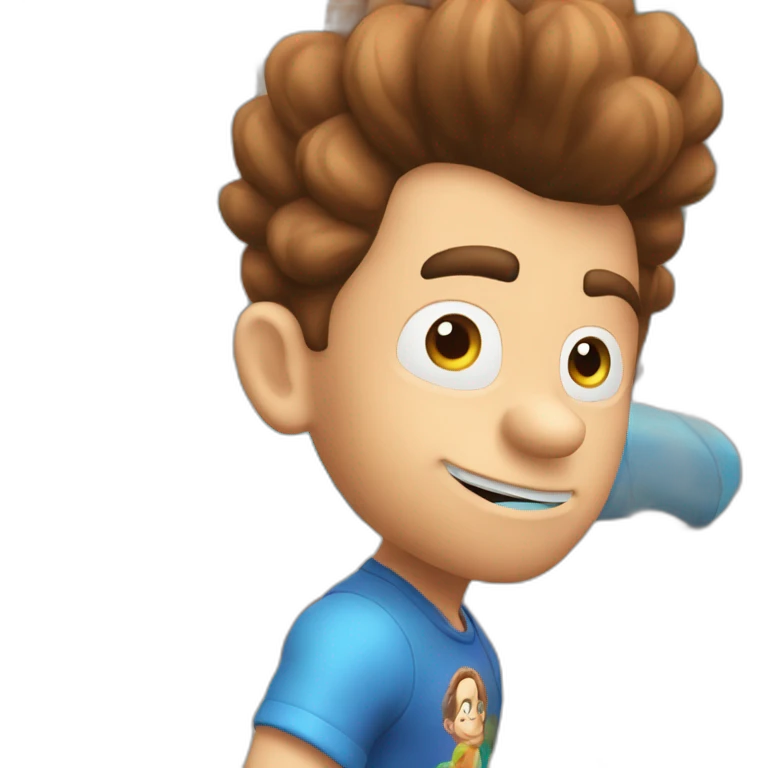 jimmy-neutron-with-huge-head-like-a-baloon emoji