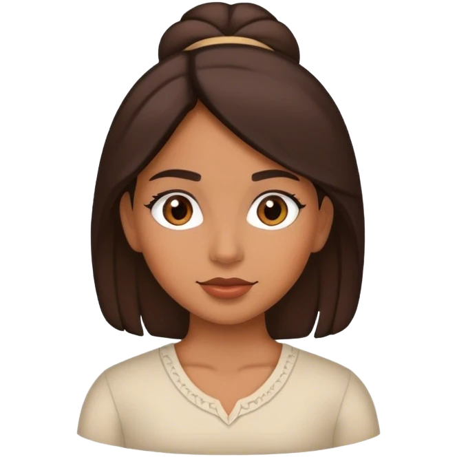 Latina girl emoji