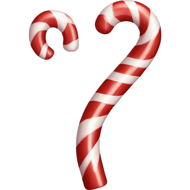 candy cane emoji