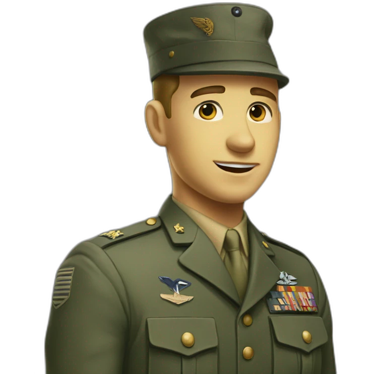 military 1945 emoji