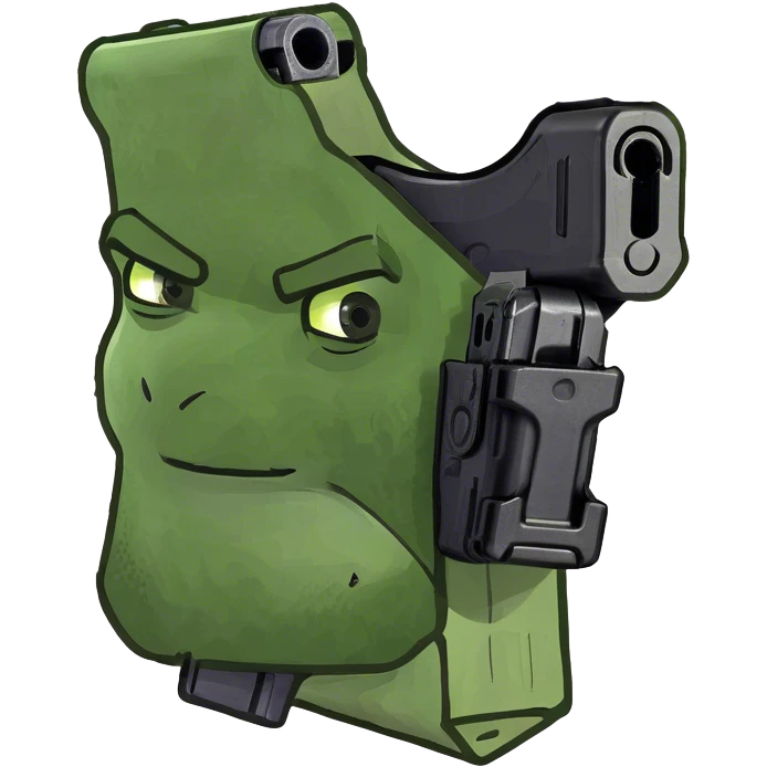 glock with a extended mag emoji