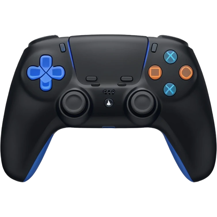  une manette ps5 avec les initiales FDWS emoji