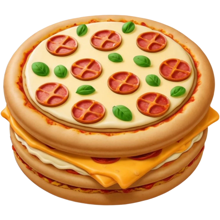 Pizza macaron emoji