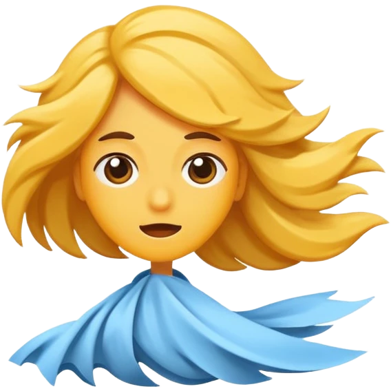 Windy day emoji