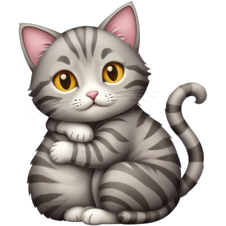 Обнимающий кот emoji