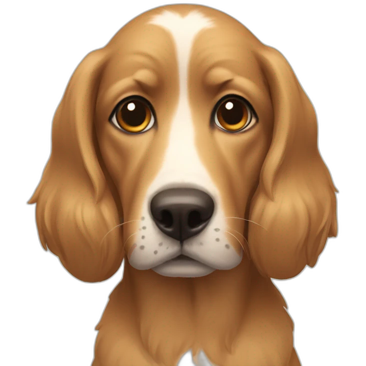 medium dog emoji