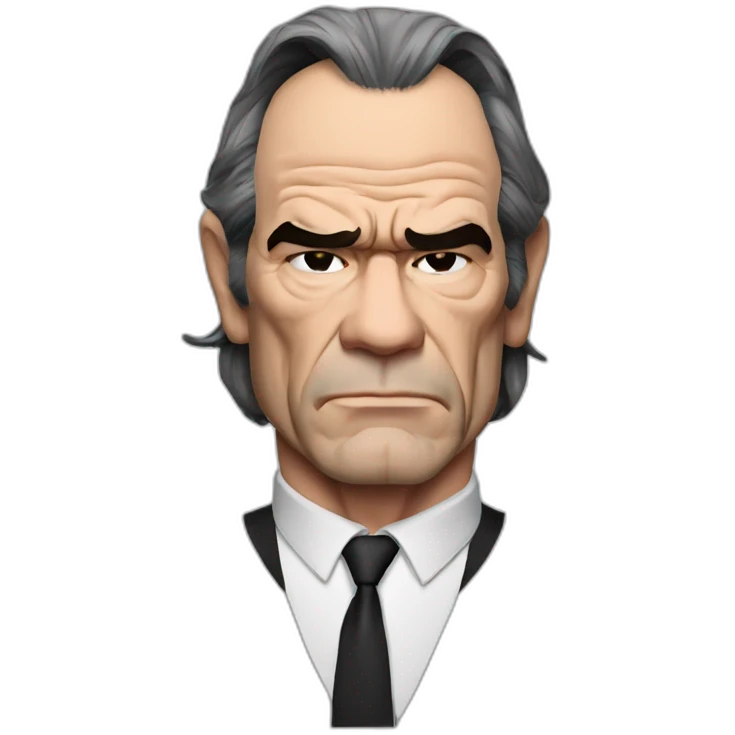tommy lee jones serious shoulders emoji