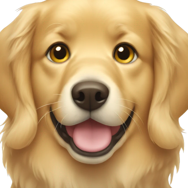 Golden retriever  emoji