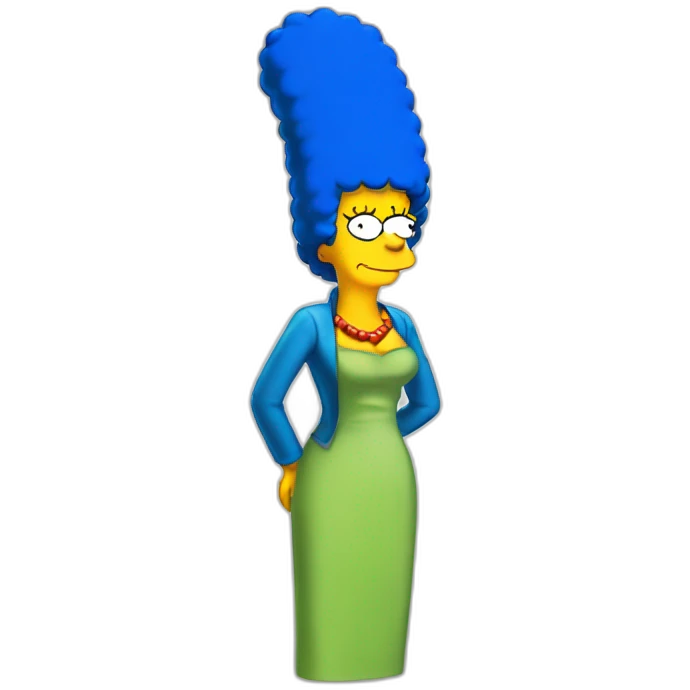 Marge Simpson emoji