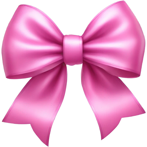 Pink bow  emoji