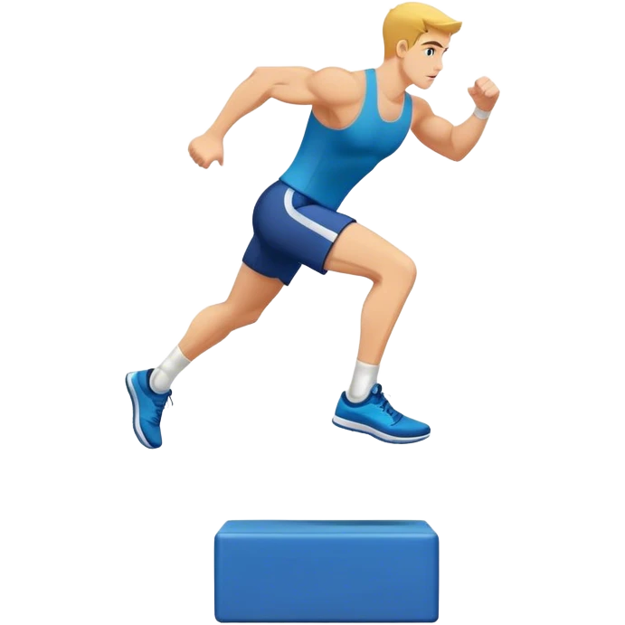 plyo-box-jump exercise side-view emoji