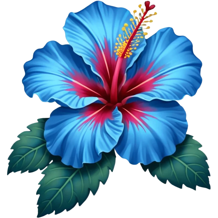 Ibiscus blue emoji