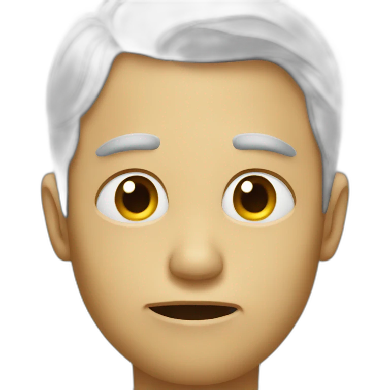 man in tears emoji