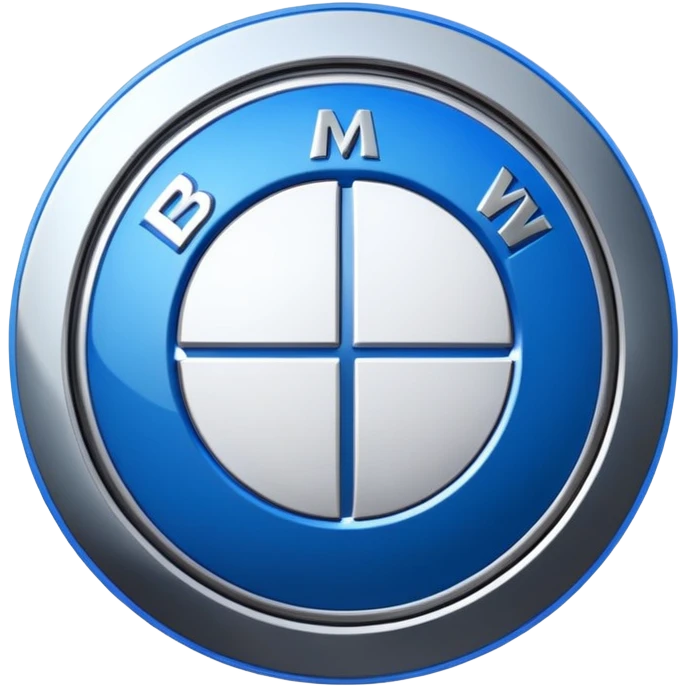 Logo de bmw mejor hecho emoji