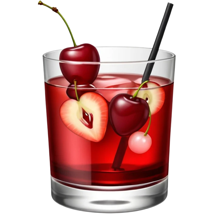 Mach mir einen Cherry Manhattan Cocktail  emoji